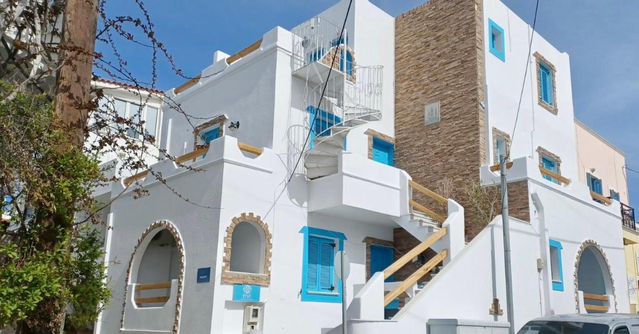 Naxos City Evi Studios & Apartments מראה חיצוני תמונה